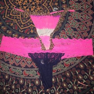 Two pairs of PINK thongs